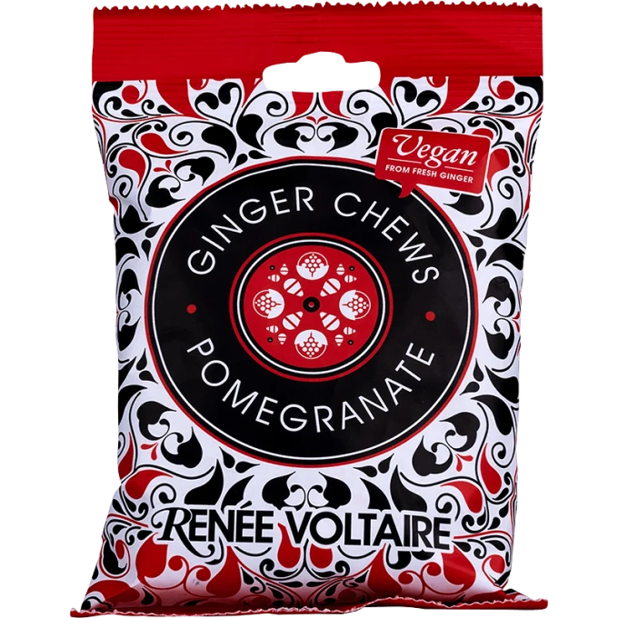Renée Voltaire Ginger Chews Granatäpple 120 g Renée Voltaire