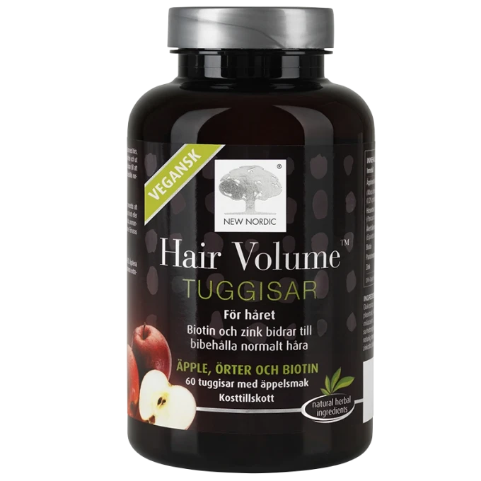 New Nordic Hair Volume Tuggisar 60 st New Nordic