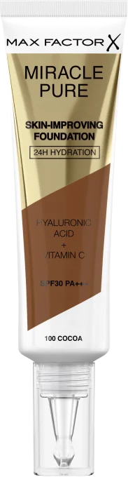 Max Factor Miracle Pure Foundation 100 Cocoa Max Factor