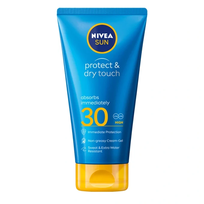 Nivea Sun Protect & Dry Touch Tube Lotion SPF 30, 175 ml Nivea