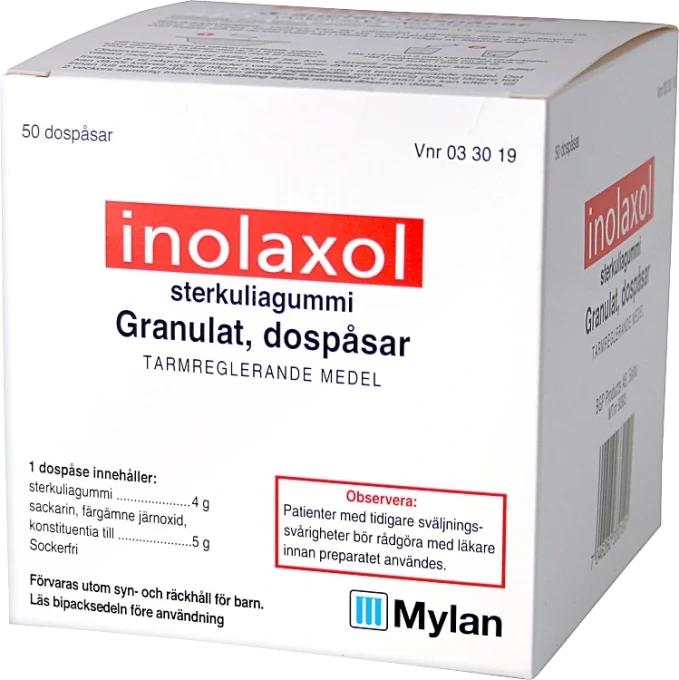 Inolaxol granulat dospåse 50 st Inolaxol