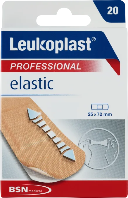 Leukoplast Elastic 20 st 25x72 mm Leukoplast