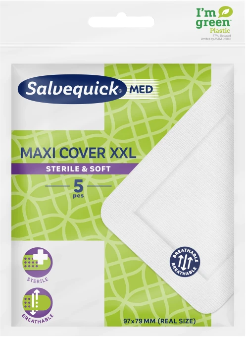 Salvequick MED Maxi Cover XXL 5 st Salvequick