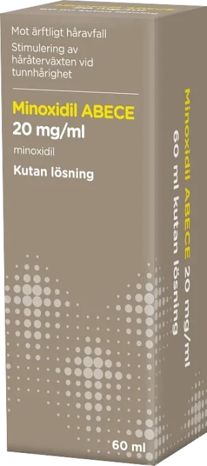 Minoxidil ABECE Kutan lösning 20mg/ml 60ml ABECE
