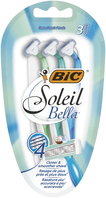 BIC Soleil Bella Rakhyvlar för Kvinnor 3-pack BIC