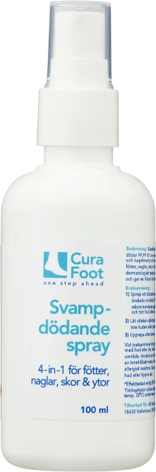 CuraFoot Svampdödande Spray 100 ml Curafoot