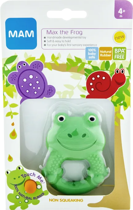 MAM Friends, Max the Frog bitring 4 mån+ Mam