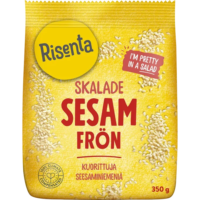 Risenta Sesamfrön Skalade 350 g Risenta