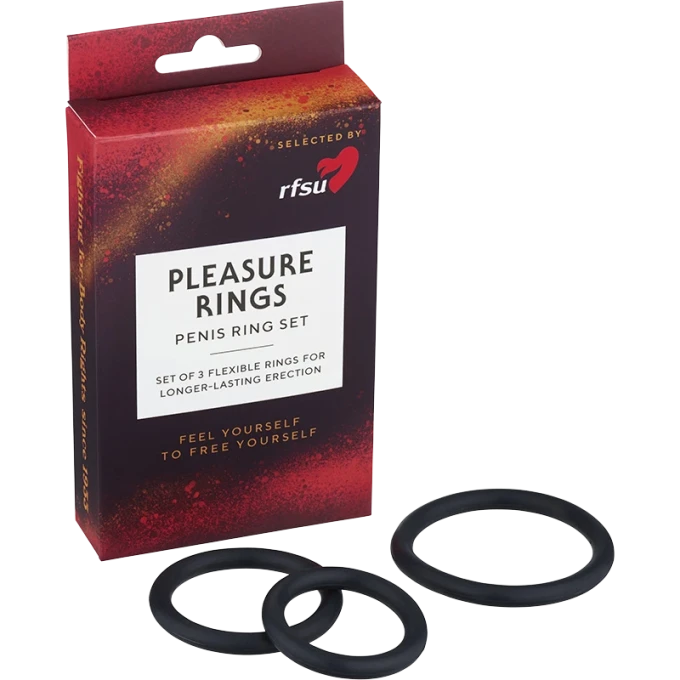 RFSU Pleasure Rings Penis Ring Set Rfsu