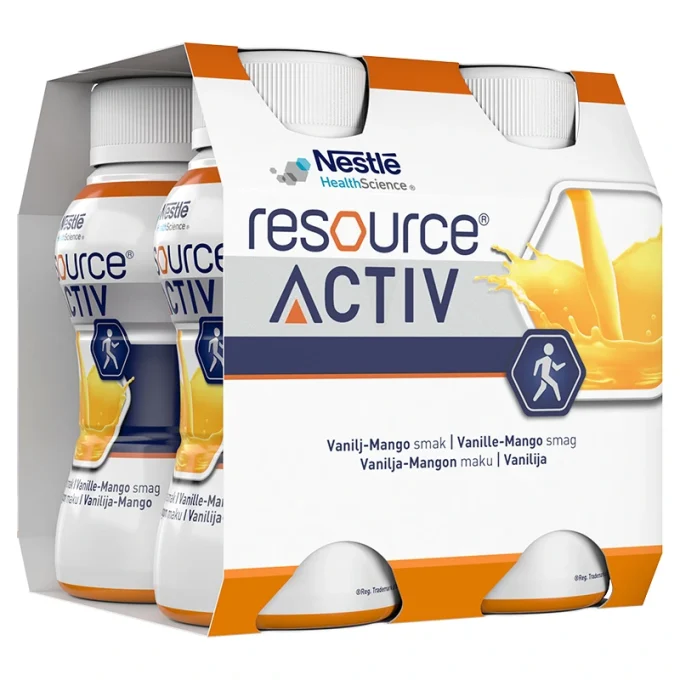 Resource Activ Vanilj/Mango 4 x 200 ml Resource