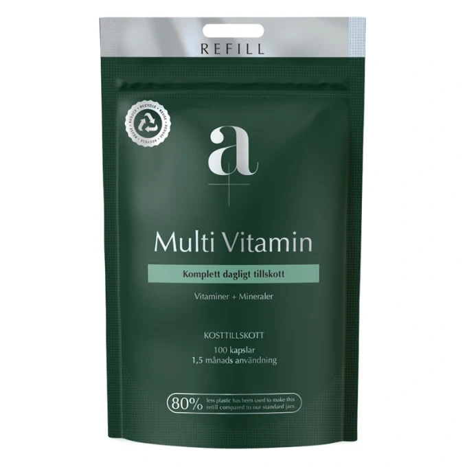 A+Multi Vitamin REFILL 100 kapslar A+