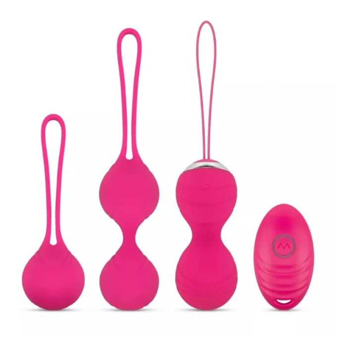 EasyToys LoveBalls Vibrating Pelvic Floor Training Set 3 st Easytoys