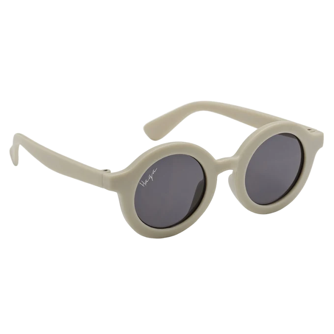 Haga Eyewear Solglasögon Dots Beige Grey lens Haga Optik