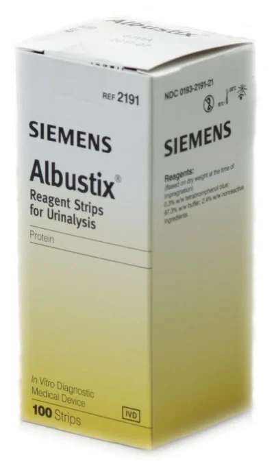 Albustix reagensstickor 50 st Albustix