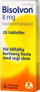Bisolvon tablett Bisolvon