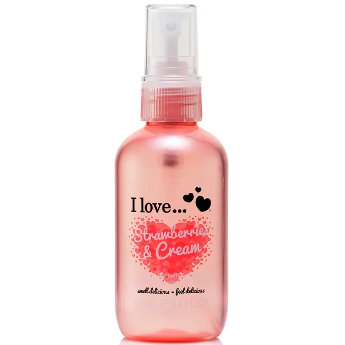 I Love… Strawberries & Cream Body Spritzer 100 ml I Love...