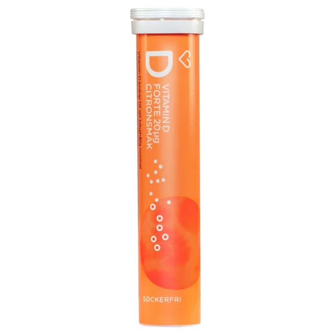 Hjärtats Vitamin D Forte 20 µg Brustablett 20 st Hjärtats