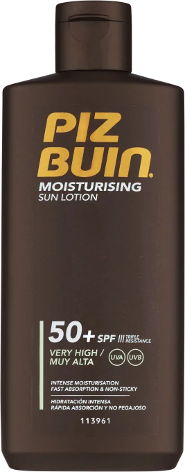 PIZ BUIN Moisturising Sun Lotion SPF 50+ 200 ml Piz Buin