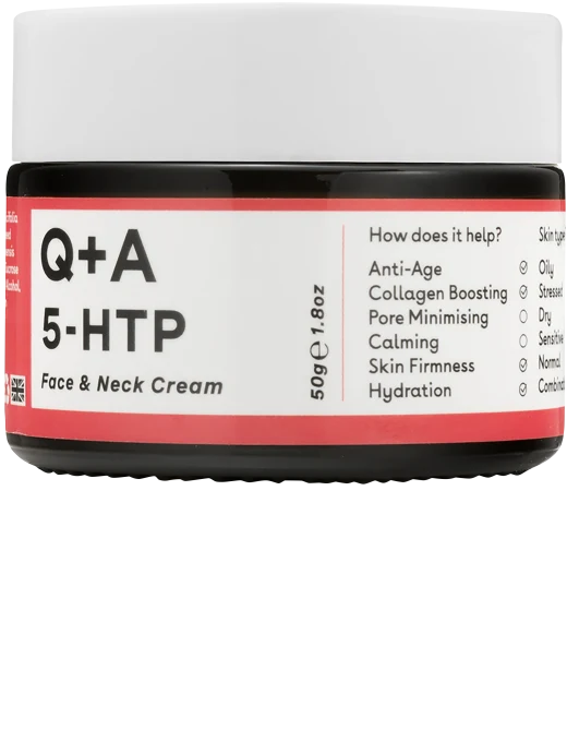Q+A 5-HTP Face & Neck Cream 50 g Q+A