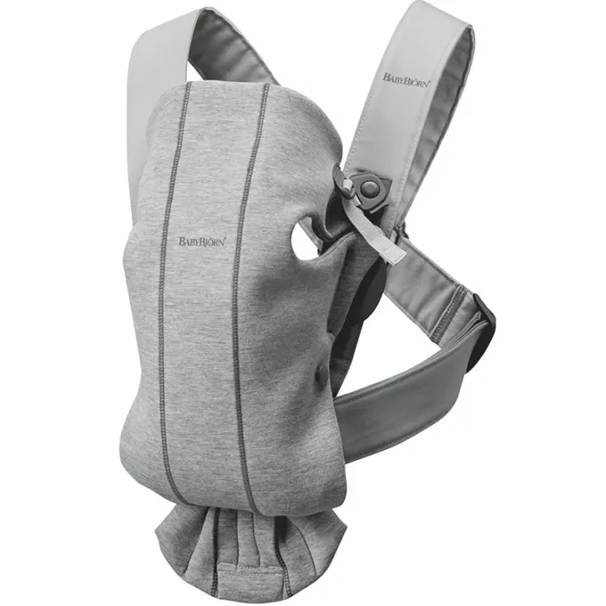 BabyBjörn Bärsele Mini Ljusgrå 3D Jersey Ljusgrå Babybjörn