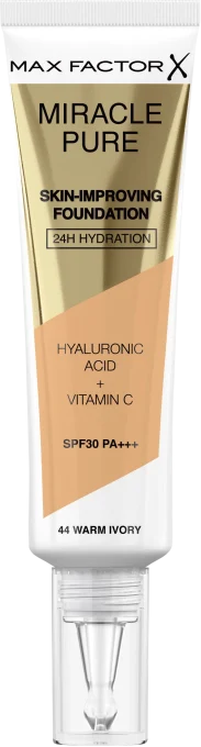 Max Factor Miracle Pure Foundation 44 Warm Ivory Max Factor