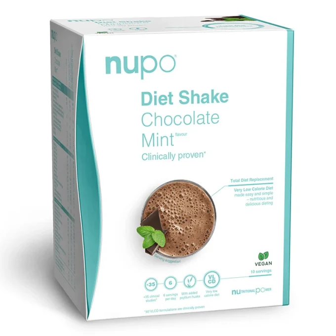 Nupo Diet Shake Chocolate Mint 10 portioner Nupo