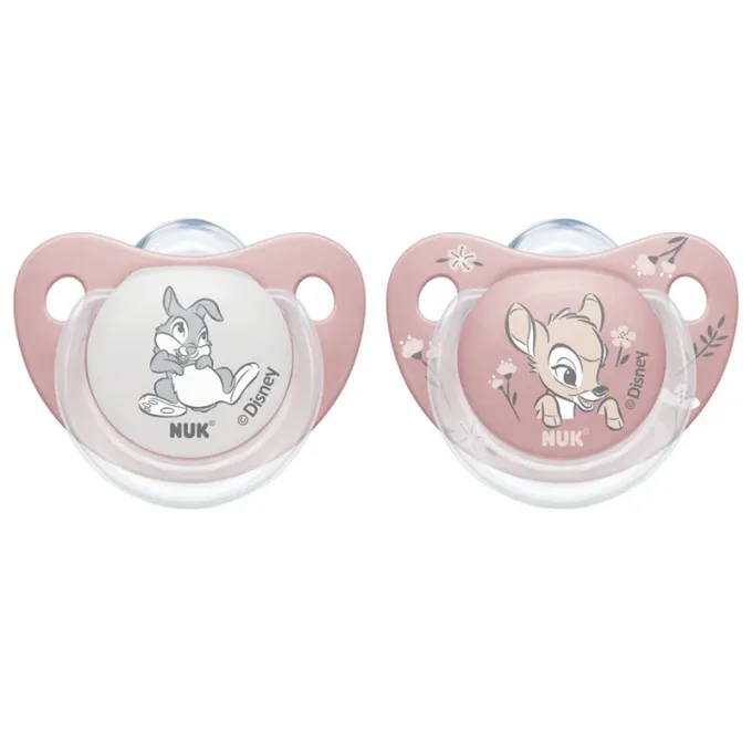 NUK Pacifier Trendline Silicon Bambi S2 6-18 mån Nuk