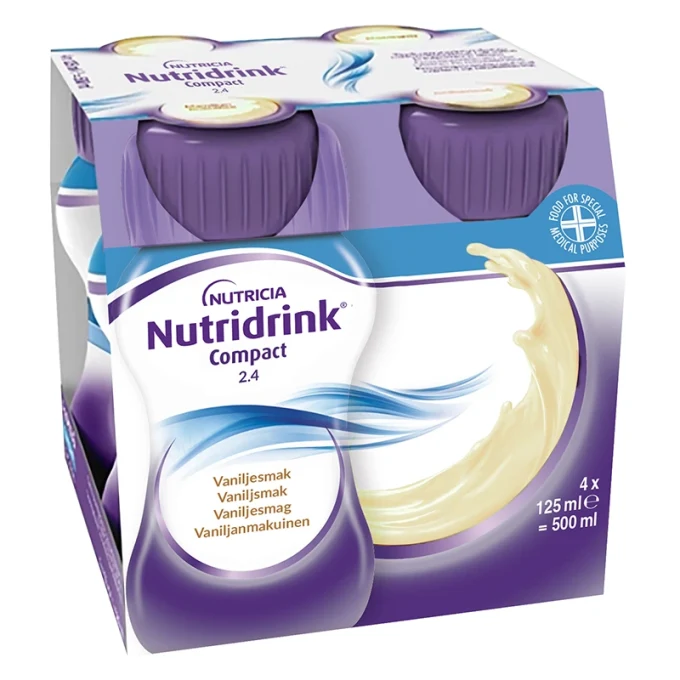 Nutridrink Compact Vanilj 4x125 ml Nutridrink