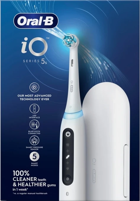 Oral-B Eltandborste iO5 Vit Oral-B