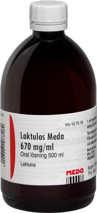 Laktulos Meda oral lösning 670 mg/ml 500 ml Laktulos