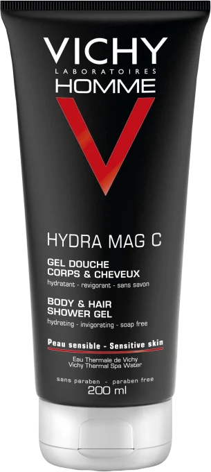Vichy Homme Hydra Mag C+ Shower Gel 200 ml Vichy