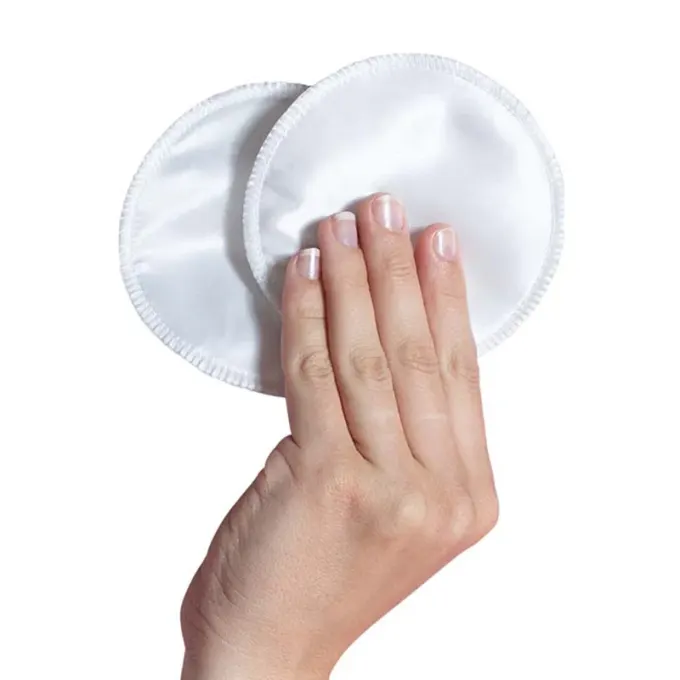 Carriwell Amningsinlägg Silke Tvättbara 6 st inkl Tvättpåse Carriwell