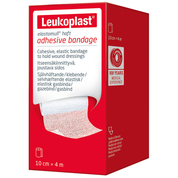 Leukoplast Elastomull Haft 10 cm x 4 m 1 st Leukoplast