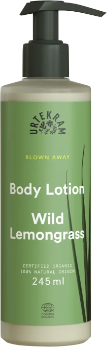 Urtekram Blown Away Wild Lemongrass Body Lotion 245 ml Urtekram