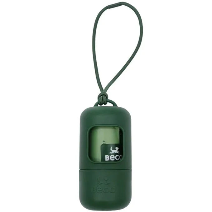 Beco Bajspåsehållare Dispenser Grön inkl 15 påsar Beco