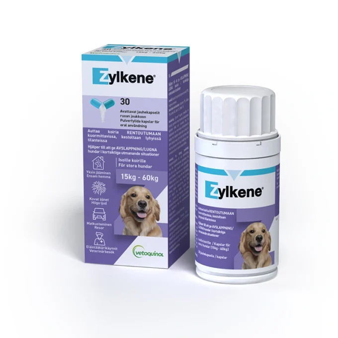 Zylkene kapsel 15-60 kg 30 kapslar Zylkéne