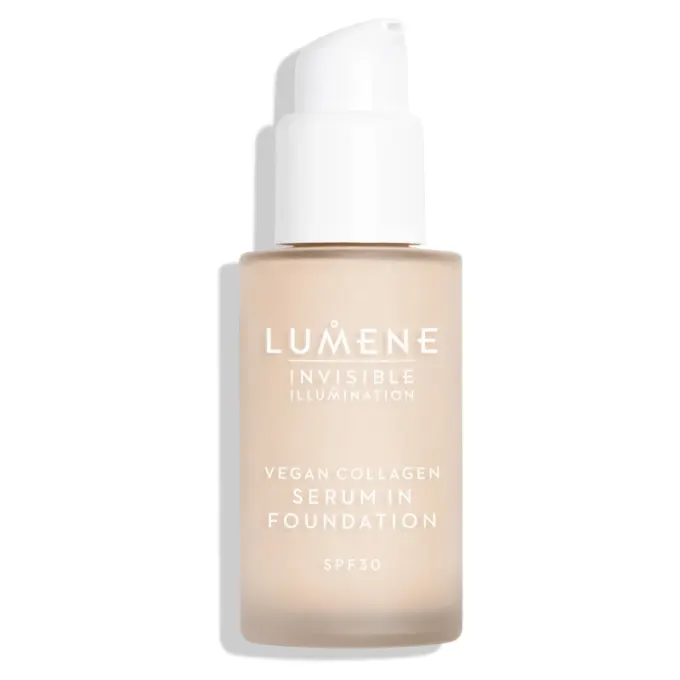 Lumene Invisible Illumination Vegan Collagen Serum in Foundation SPF30 30 ml 00 Lumene