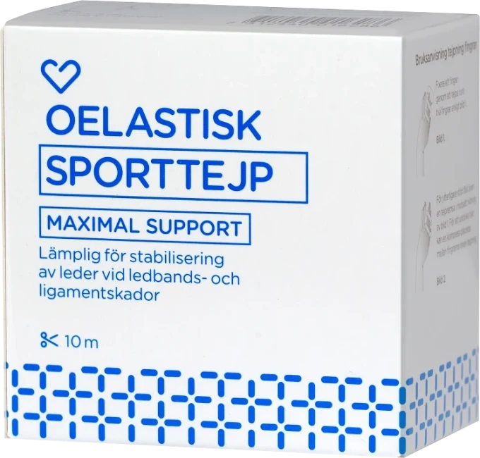 Hjärtats Sporttejp 3,8 cm x 10 m Hjärtats