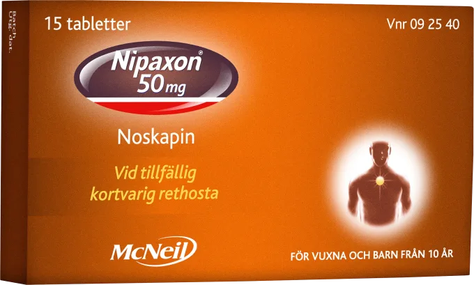 Nipaxon tablett 50 mg 15 st Nipaxon
