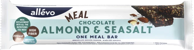 Allévo One Meal Chocolate Almond & Seasalt 57 g Allévo