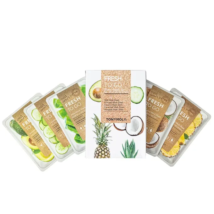 TonyMoly Fresh To Go Sheet Mask Set 5 st TonyMoly