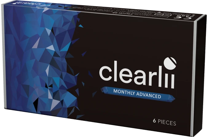 Clearlii Monthly Advanced 6-pack -3.75 Clearlii