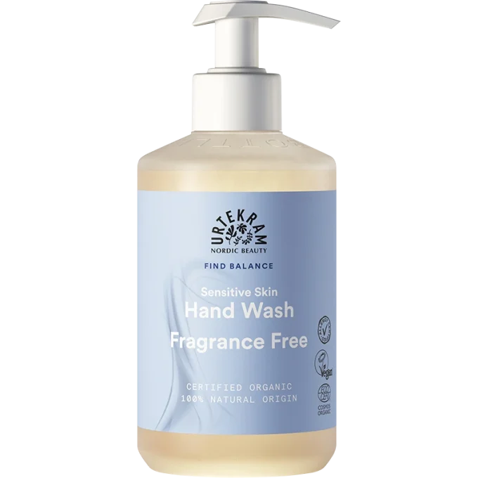 Urtekram Find Balance Fragrance Free Hand Wash 300 ml Urtekram