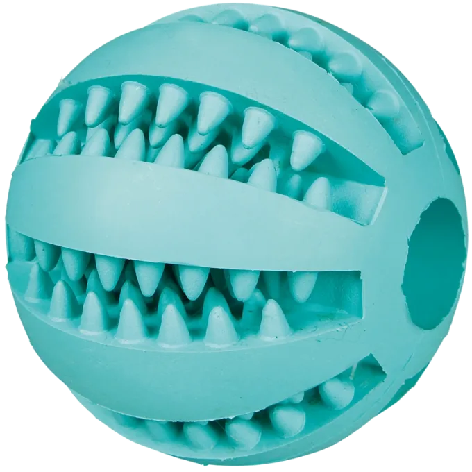 Trixie Denta Fun Baseball Mintfresh Naturgummi Ø 7 cm Trixie