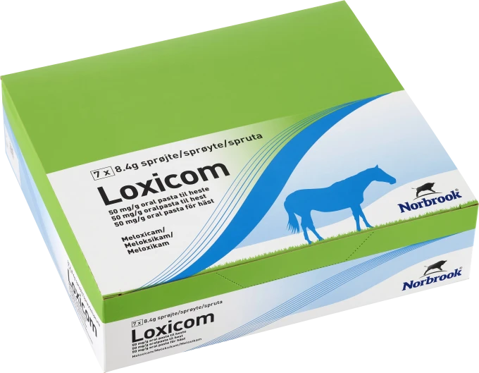 Loxicom Oral pasta 50mg/g Förfylld spruta, 7x8,4g 