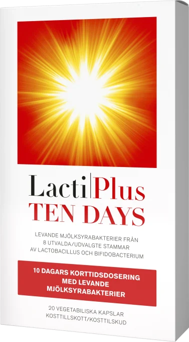 LactiPlus Ten Days 20 kapslar Lactiplus