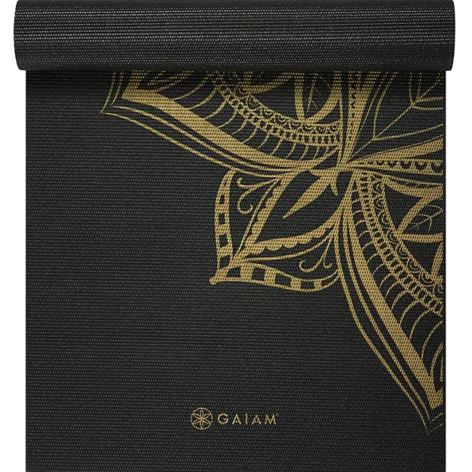 Gaiam Yoga Mat 6 mm Bronze Medal Gaiam