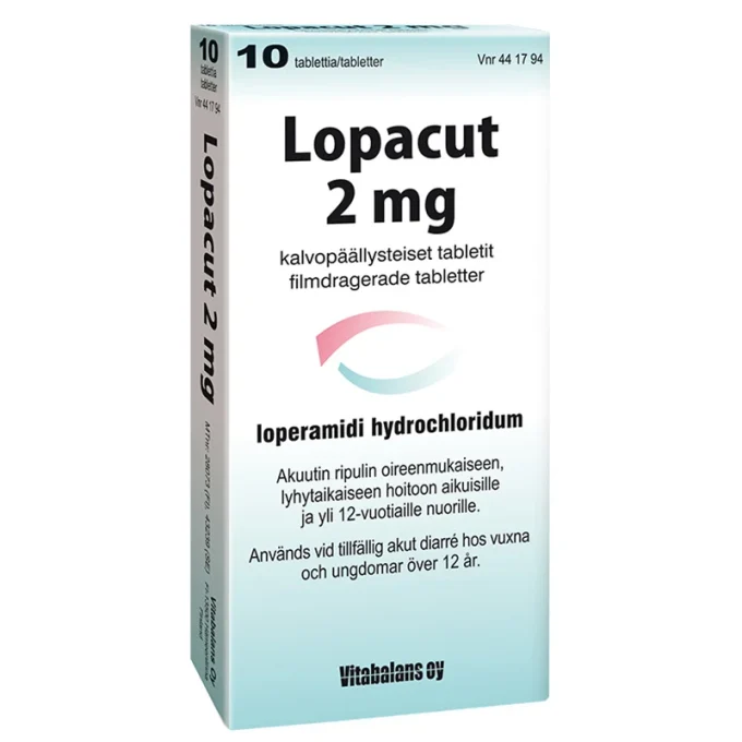 Lopacut Filmdragerad tablett 2mg Blister, 10tabletter Lopacut