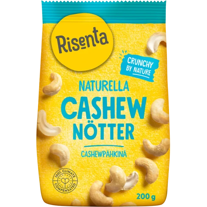 Risenta Cashewkärnor Hela 200 g Risenta