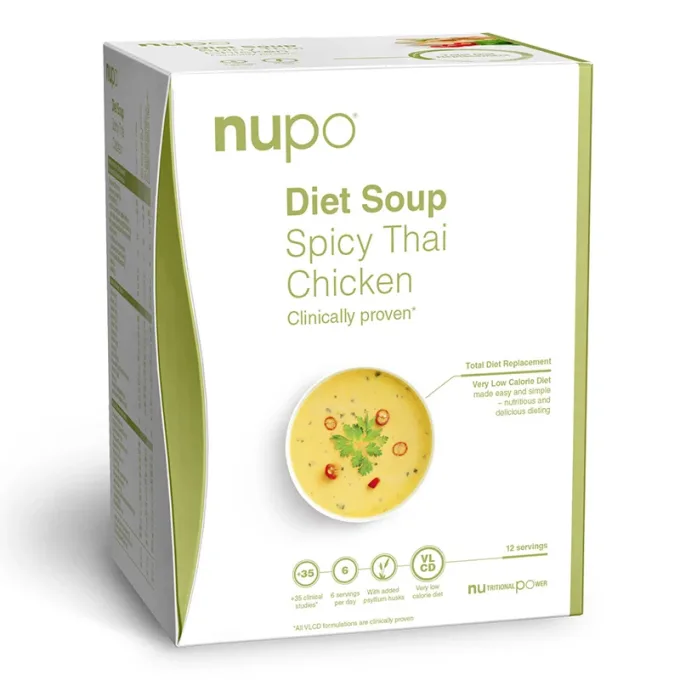 Nupo Diet Soup Spicy Thai Chicken 12 portioner Nupo